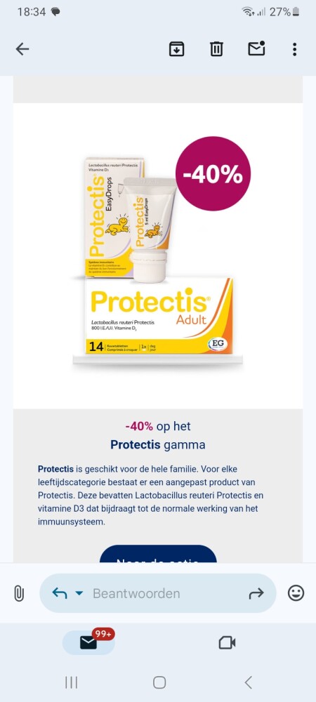 -40% op het Protectis gamma