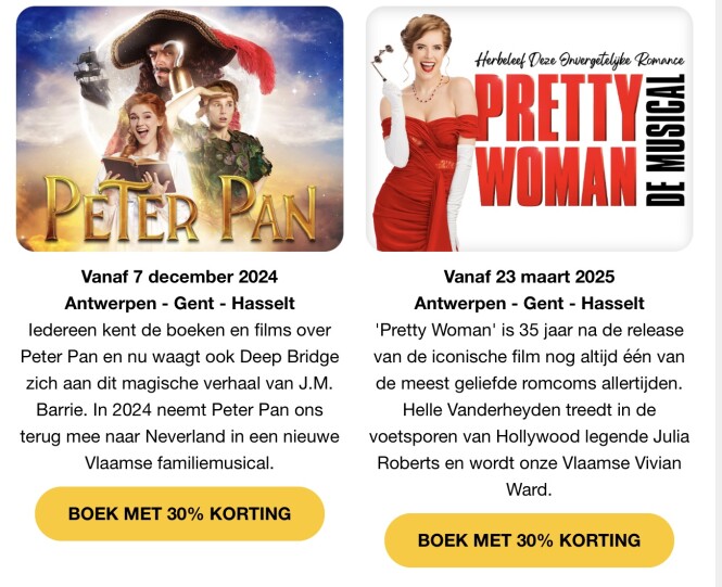 Peter pan / pretty wolan