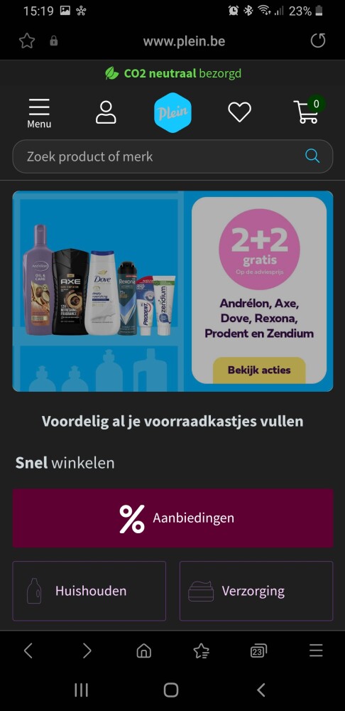 2 + 2 gratis op deo, tandpasta, shampoo en douchegels