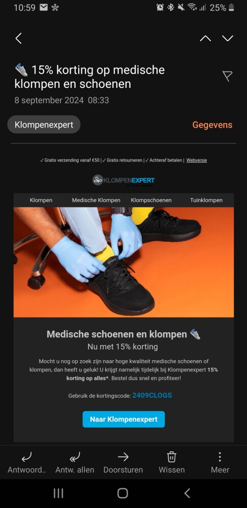 Medische schoenen en klompen