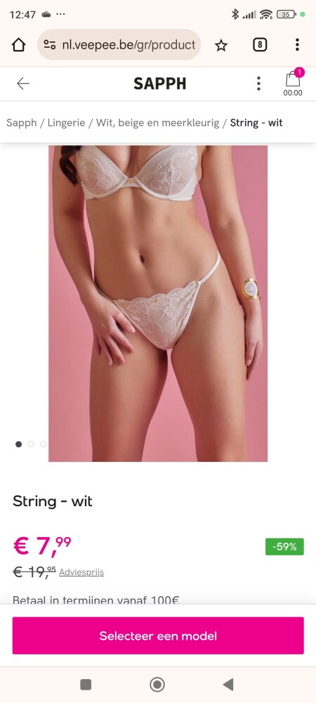 Sapph tot 60% korting!