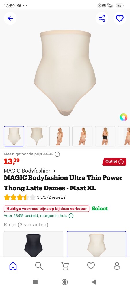 Magic bodyfashion maat xl