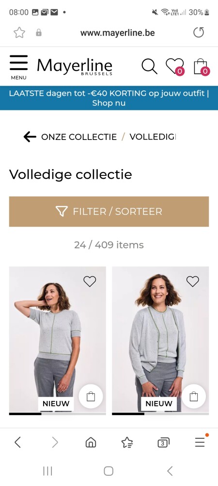 -40€ bij Mayerline