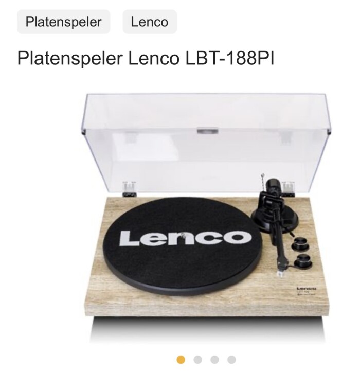 Platenspeler Lenco
