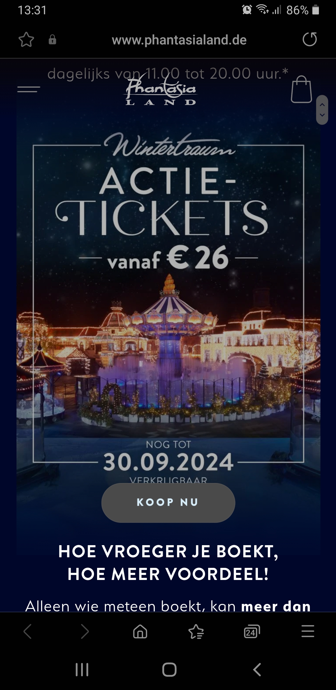 Wintertraum Phantasialand