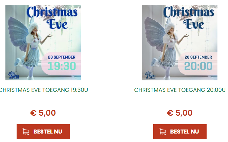 Chirstmas Eve bij AVRI Brabant 🎄 Ontdek de kerstshow met exclusieve korting