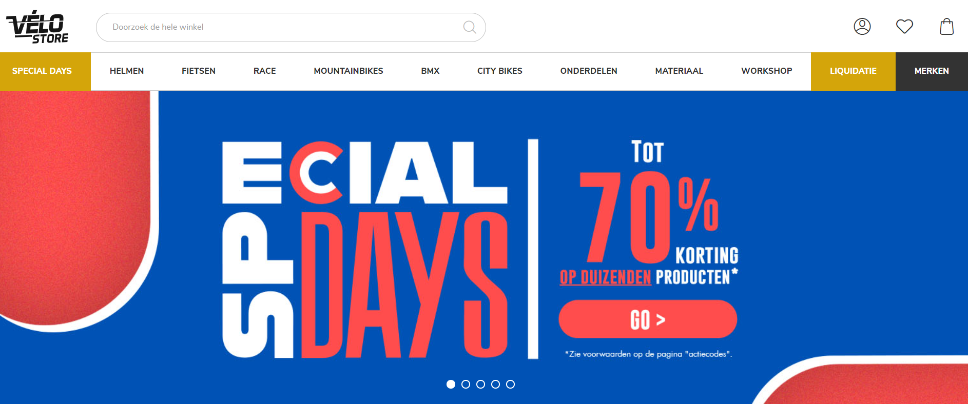10% korting bij Vélo-Store