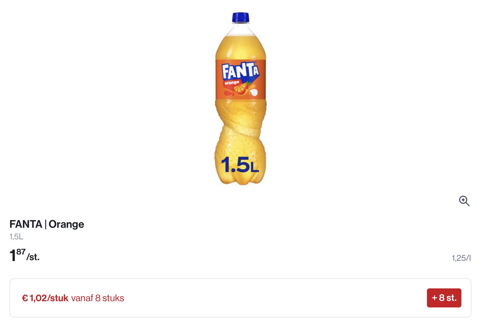 Fanta en sprite goedkoper