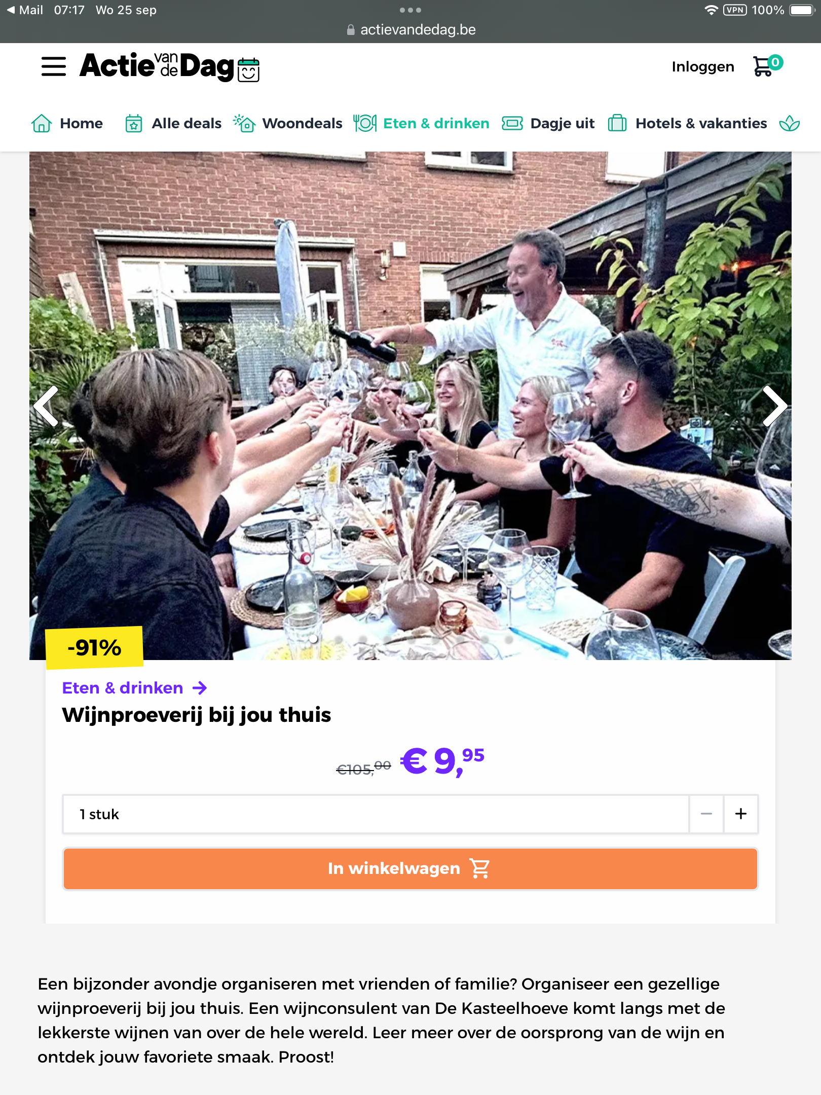 Wijnproeverij