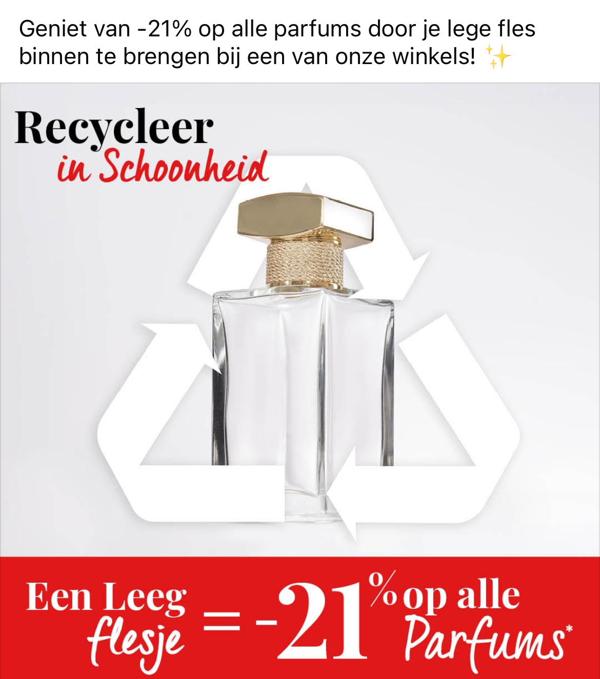 Recycle april beauty korting