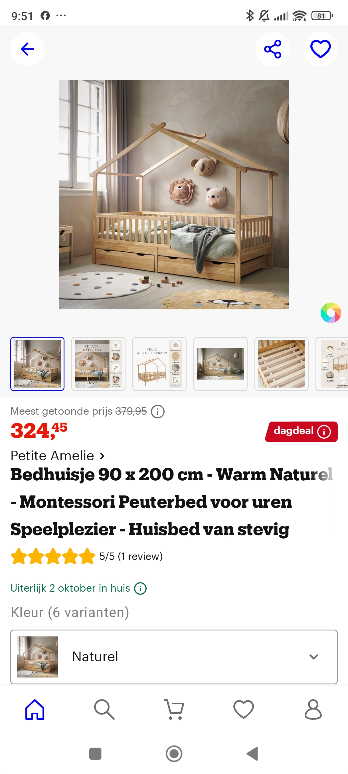 Tot 30% korting op petit amelie