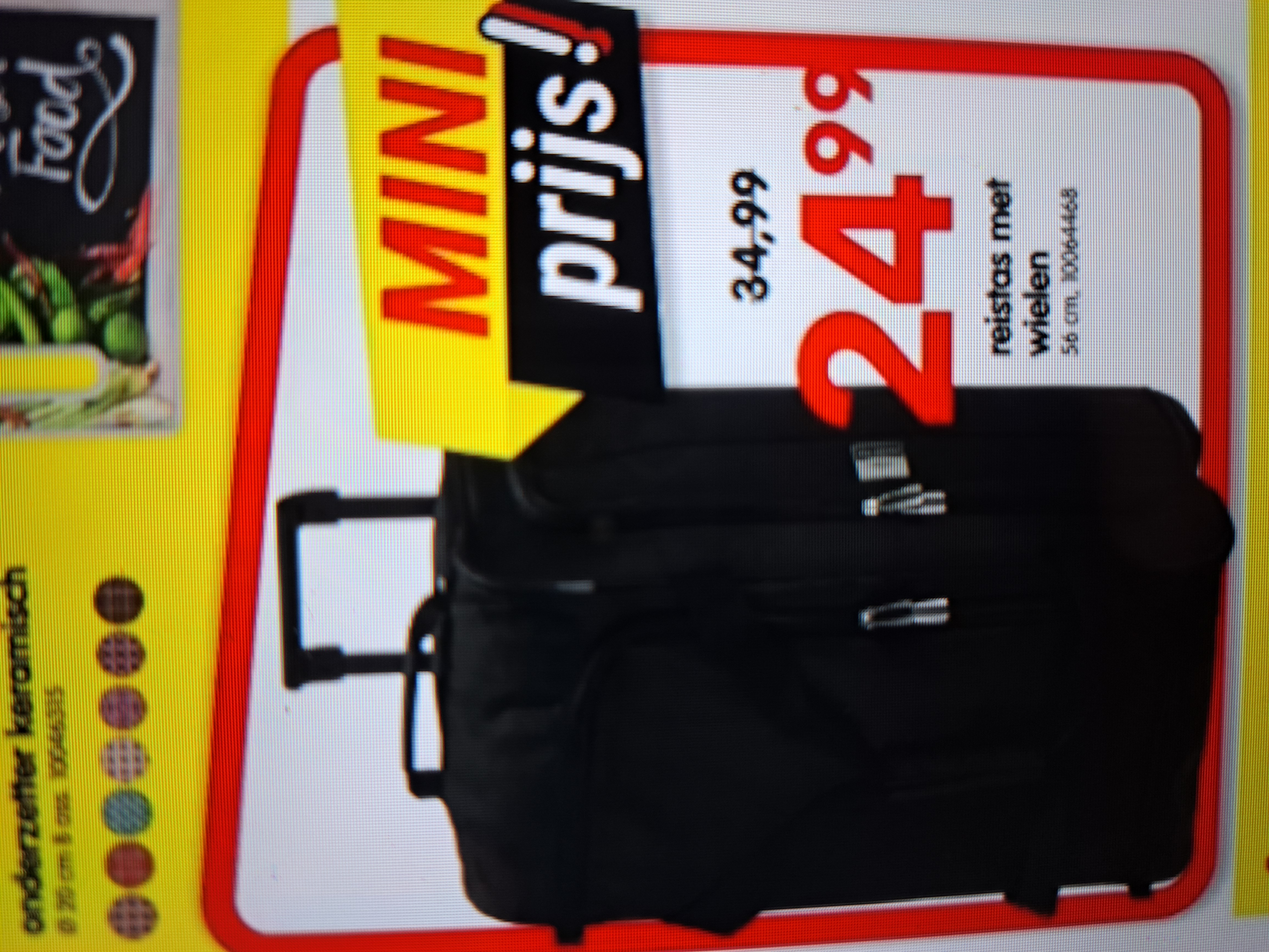 Bij Yess reistas met wielen voor €24,99