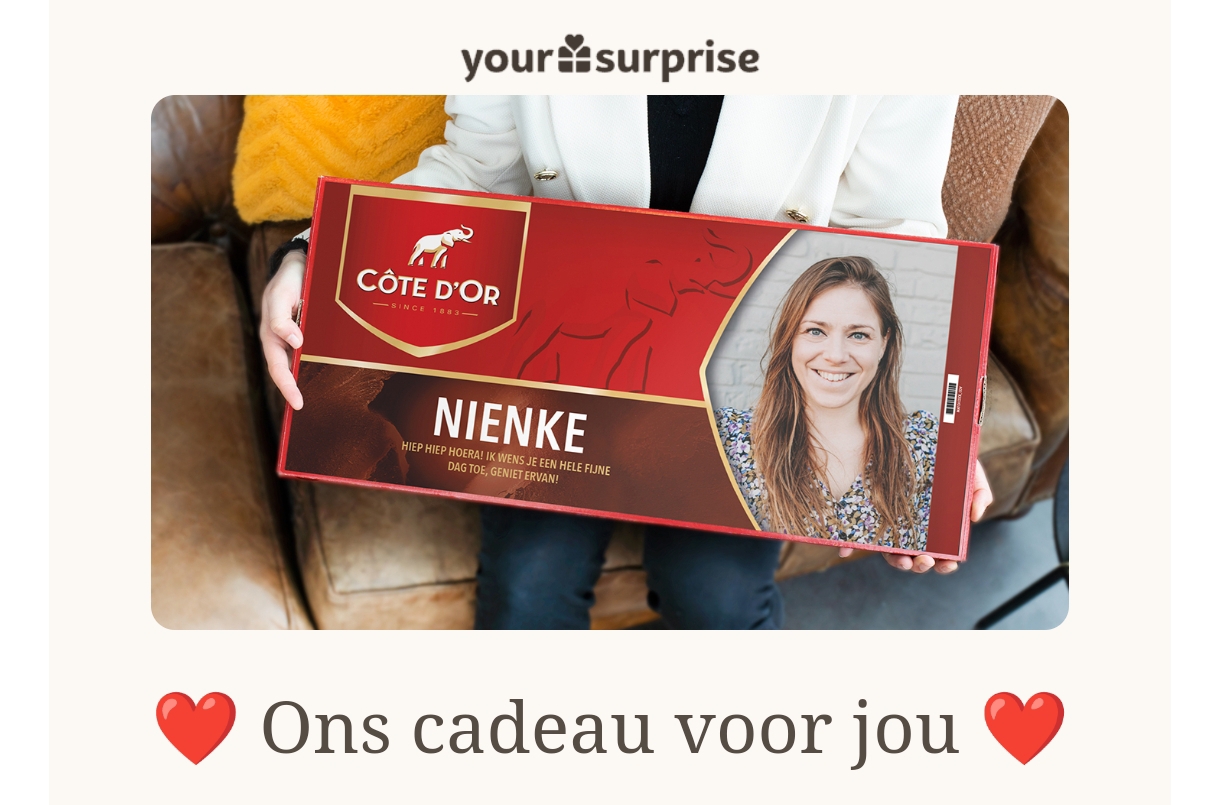 Gratis verzending bij your surprise