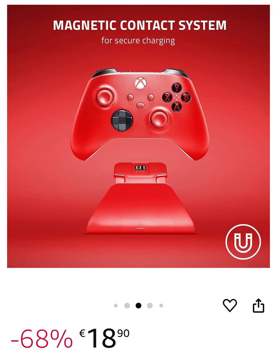 Snellader voor Xbox-controllers