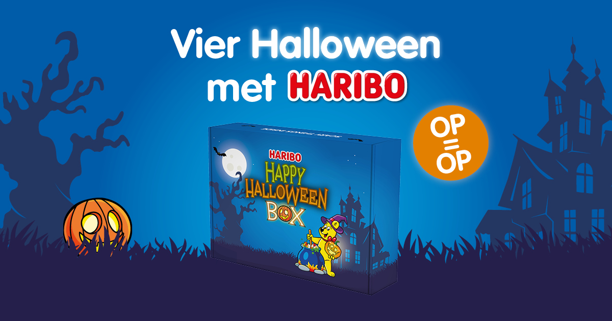 Gratis Haribo Halloween box