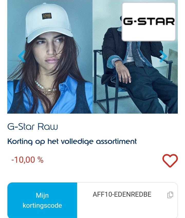 G-Star Raw 10%