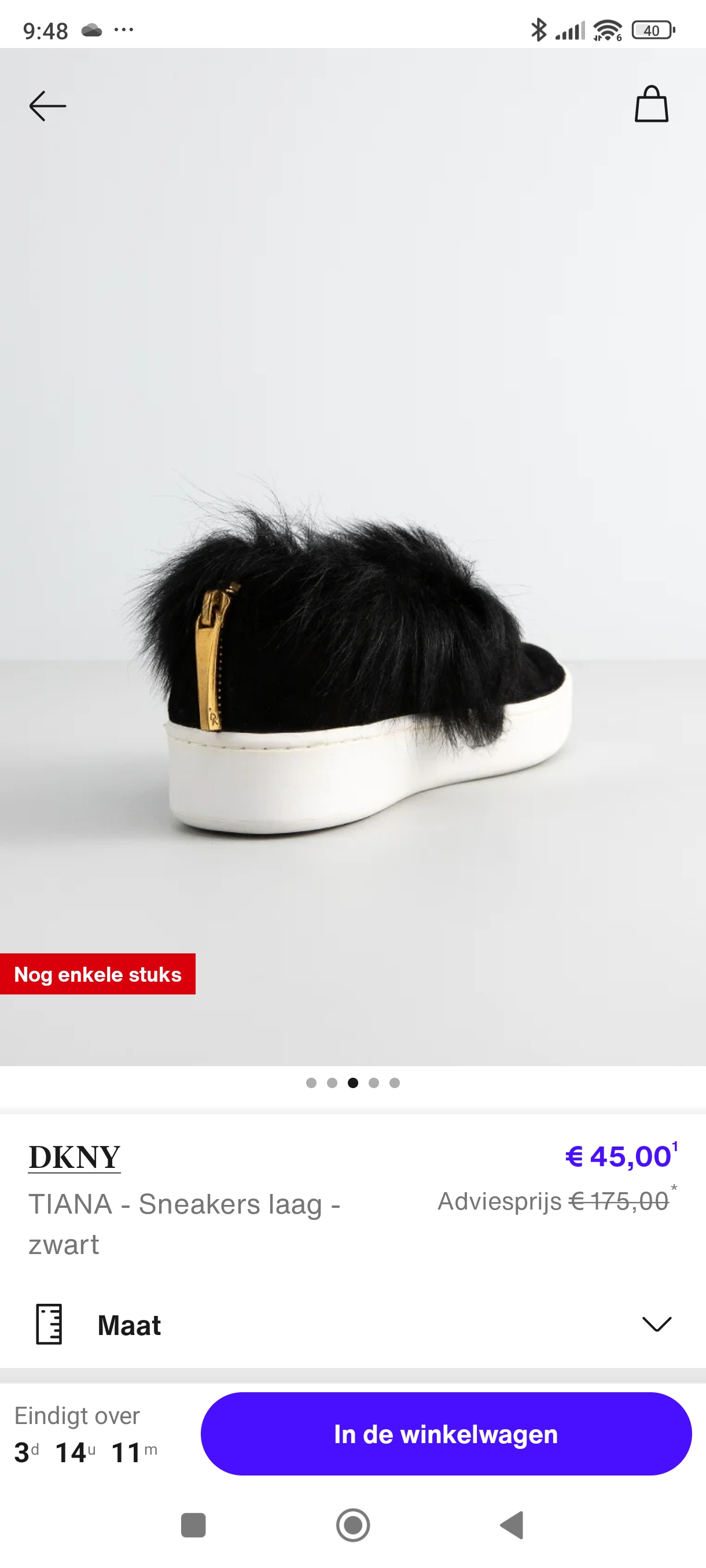 Dkny schoenen aan 45€