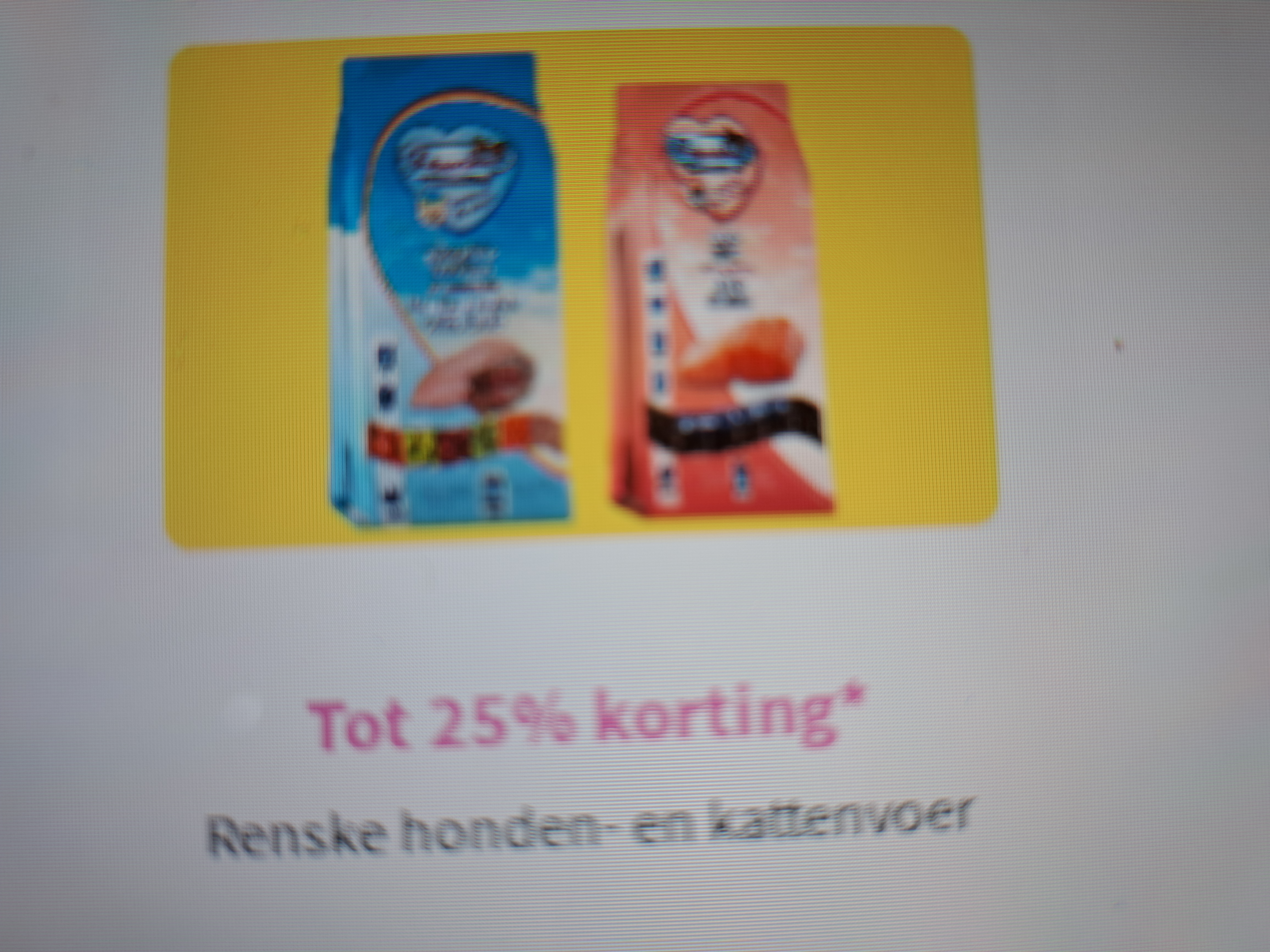 Tot 25% korting op Renske honden- en kattenvoer