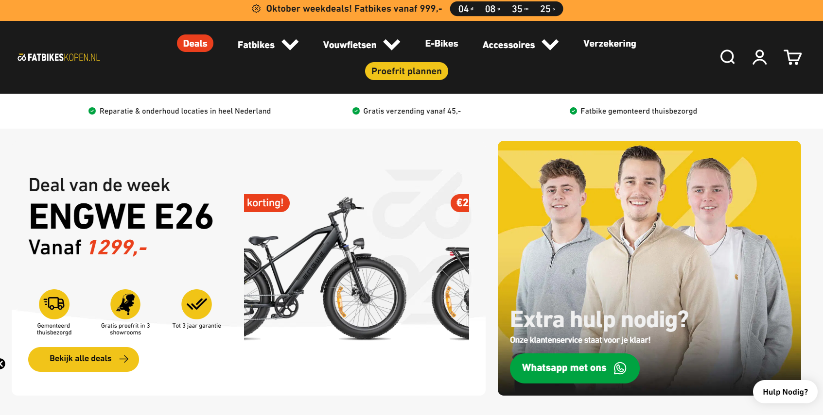 € 50 korting bij Fatbikes.nl 🚴🏼