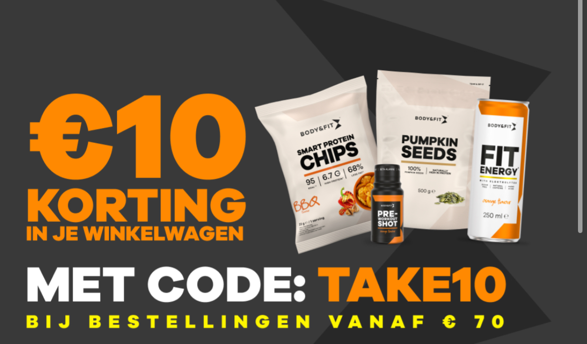Kortingscode body&fit