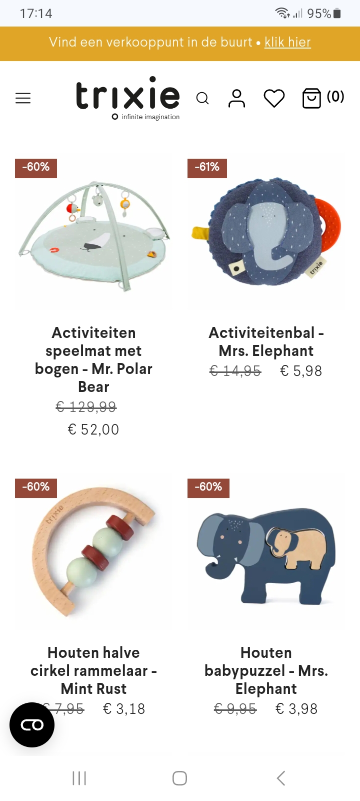 Tot -60% op Trixie baby spullen en speelgoed 👶😍