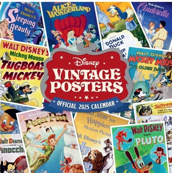 Kalender 2025 Vintage posters