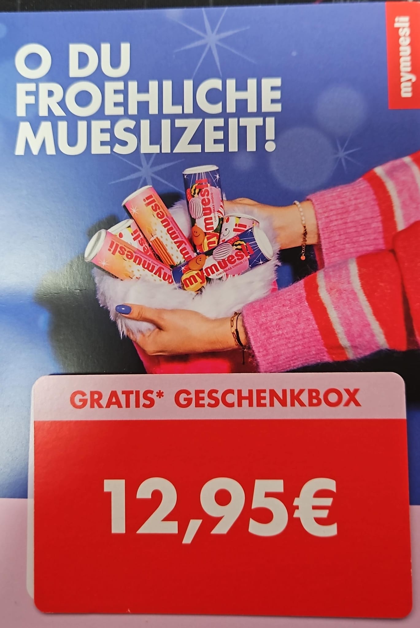 Gratis muesli mini's