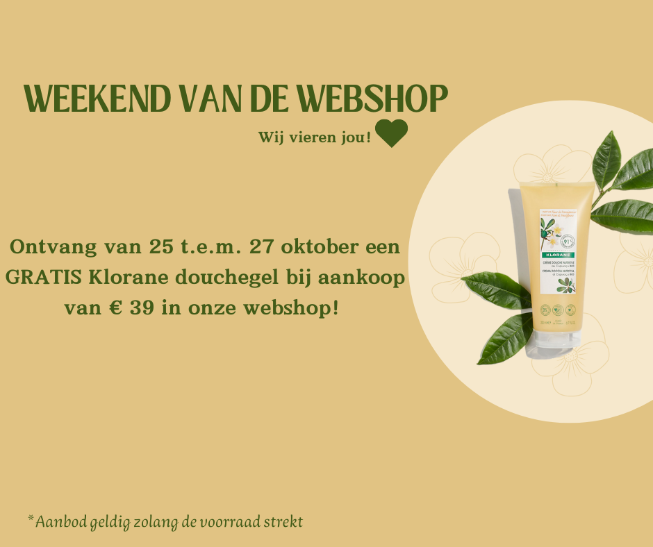 Gratis Klorane douchegel bij Optiphar