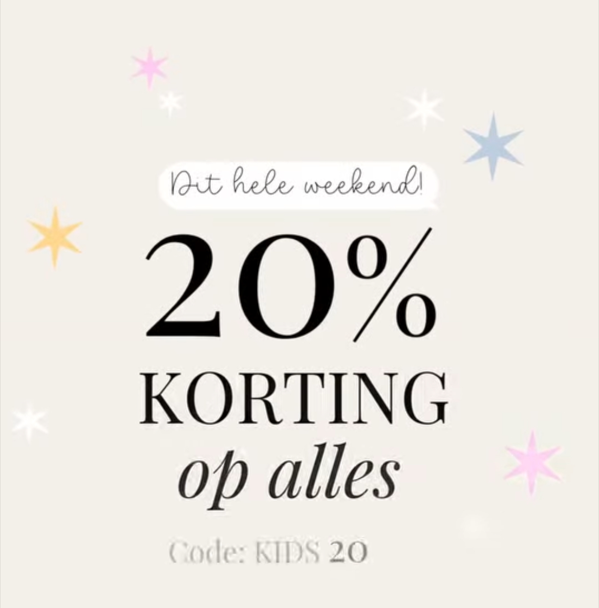 Kidsdeco dag van de webshop