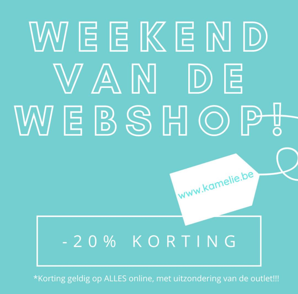 Kamelie weekend van de webshop