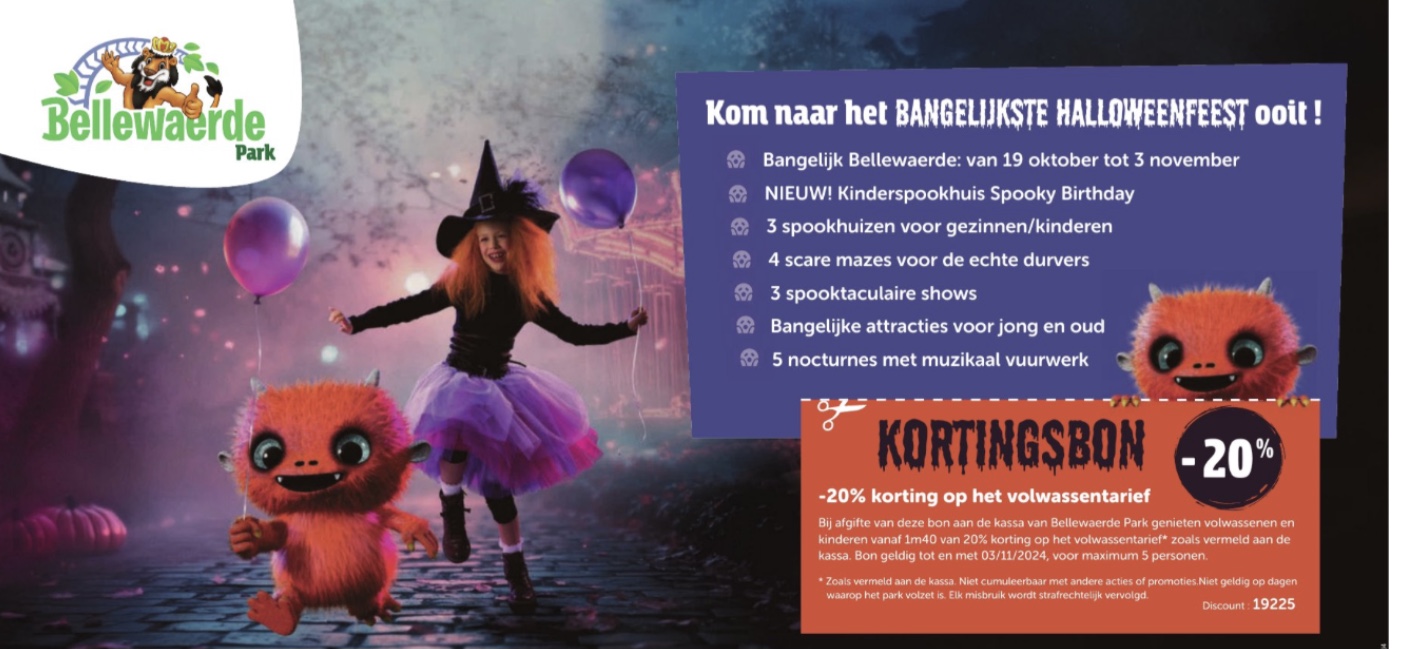 Haloweenfeest bellewaarde