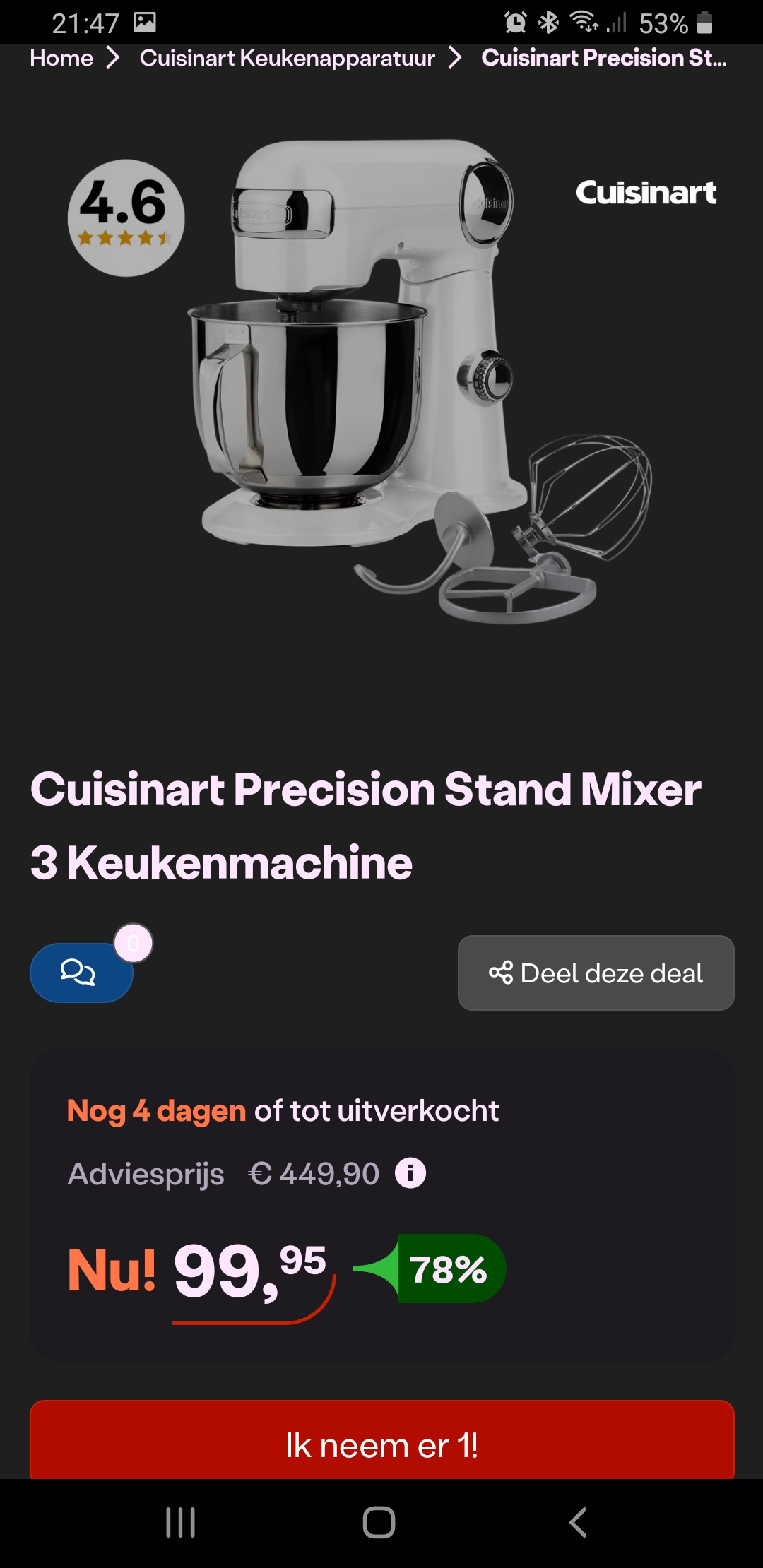 Ibood keukenmachine