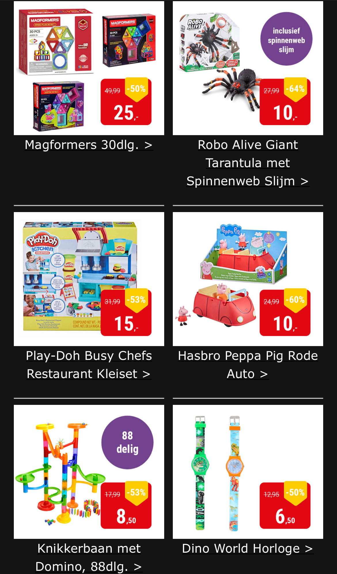 Donderdag deals lobbes