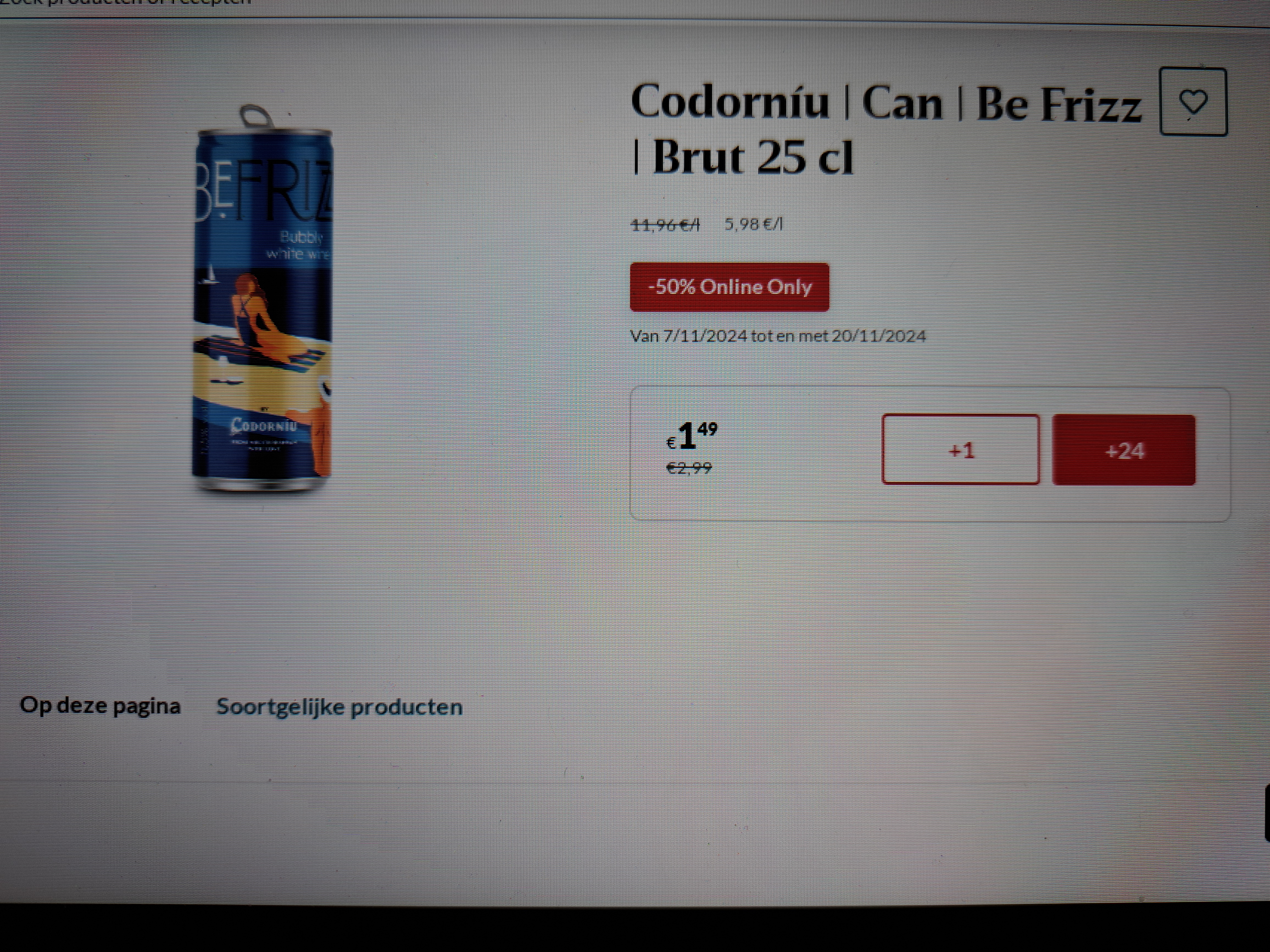 Delhaize online only