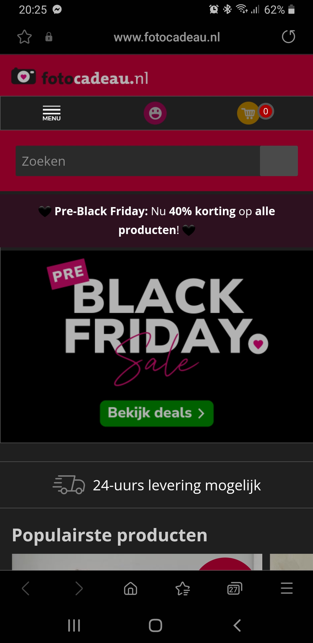 Fotocadeau 40%
