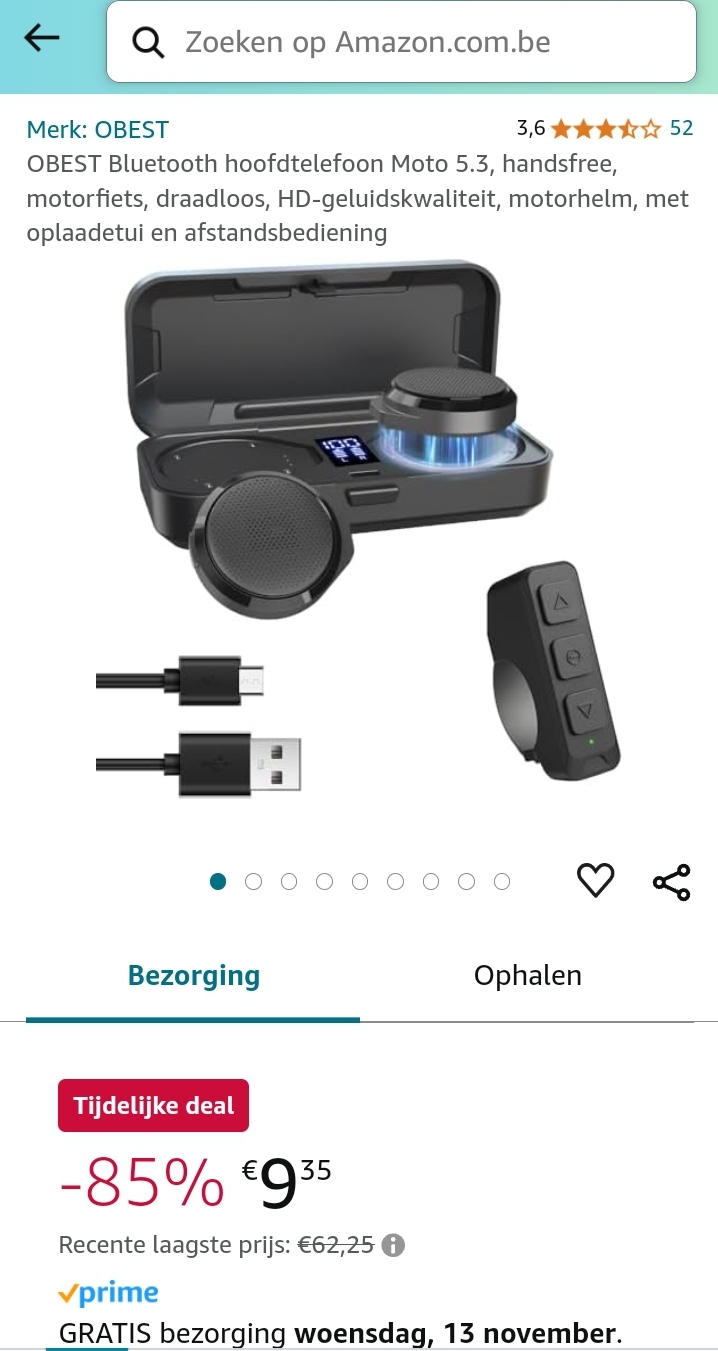 Motorheadset Bluetooth