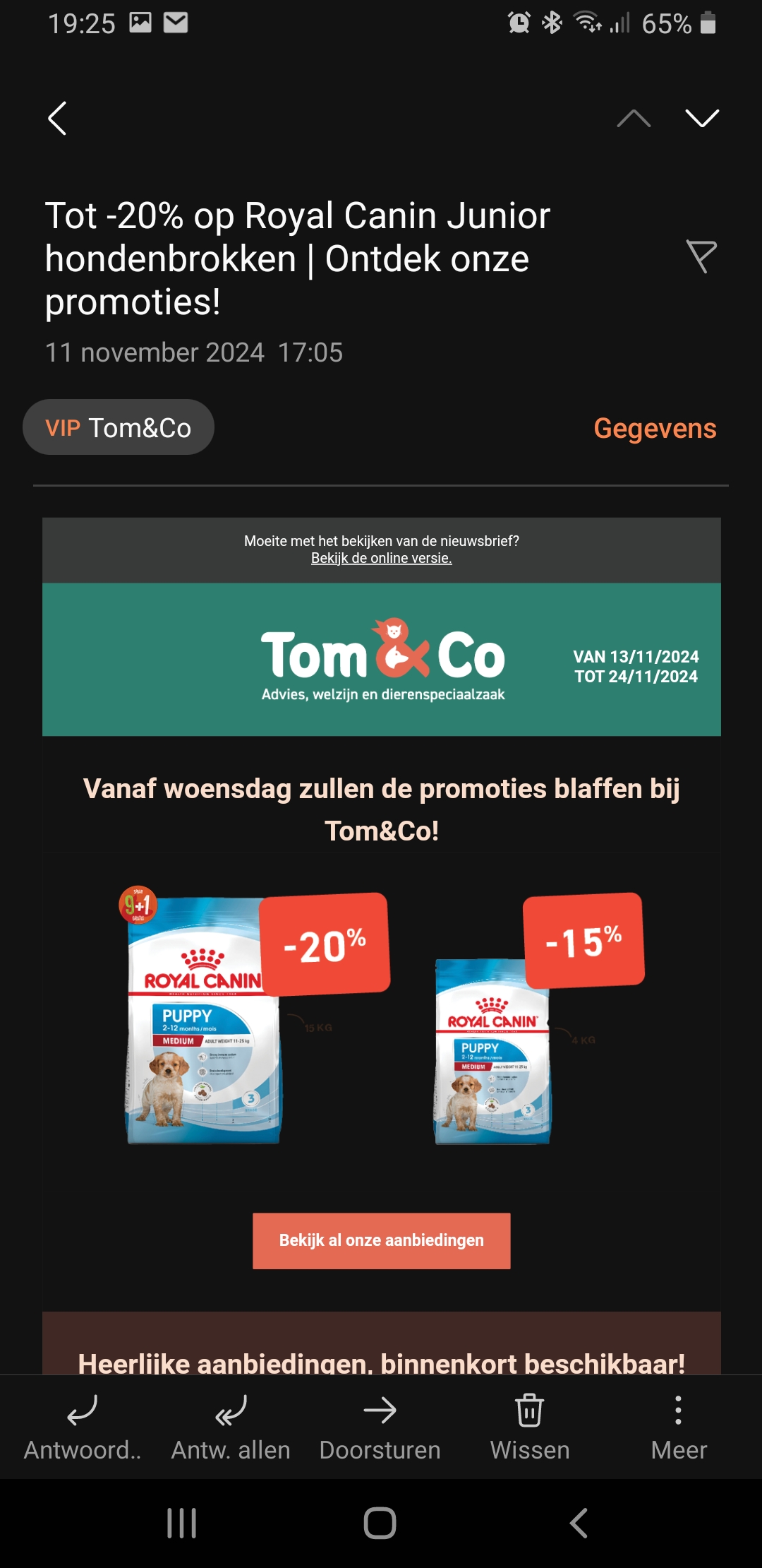 Tom & Co 20%