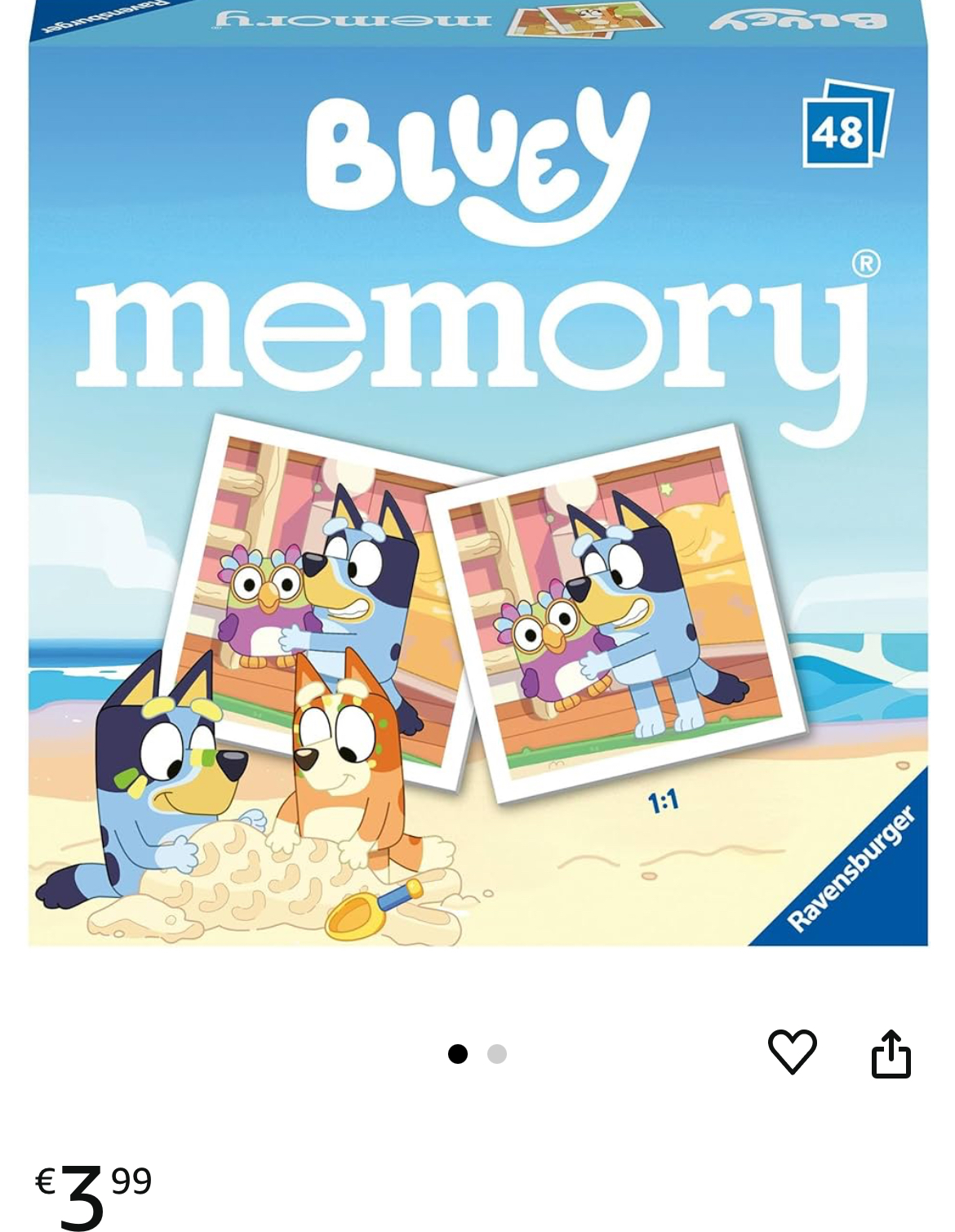 Bluey Mini Memo €3,99