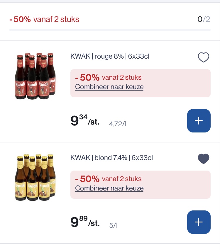 Kwak bier in promo