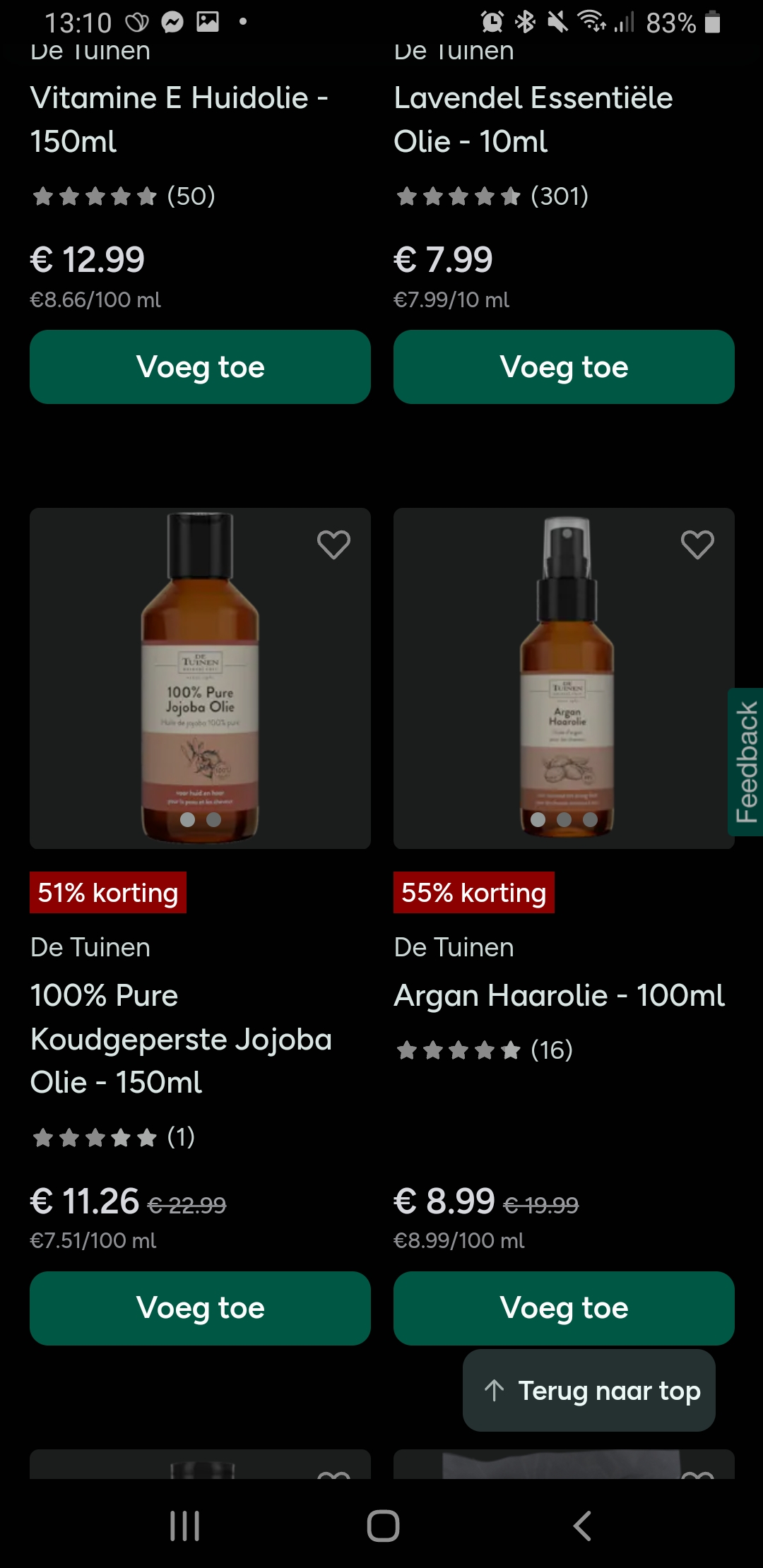 Holland & Barrett De tuinen 55%