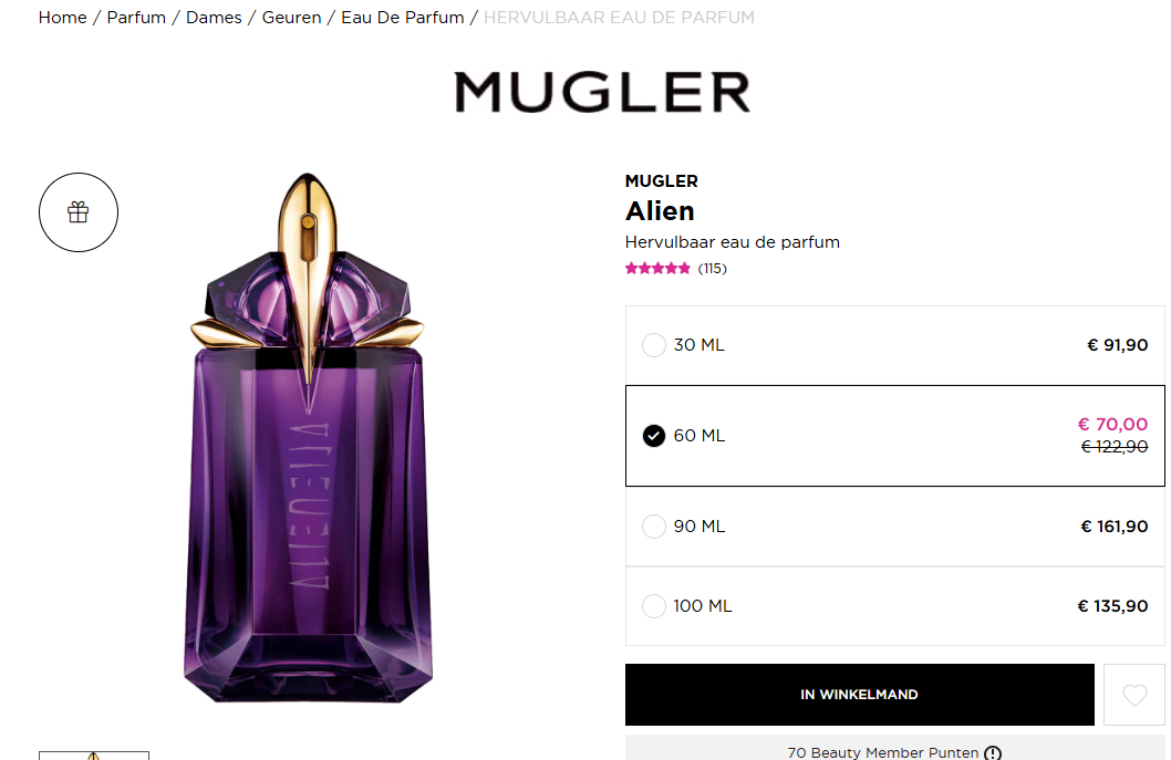 Parfum deals ✨ Black Friday