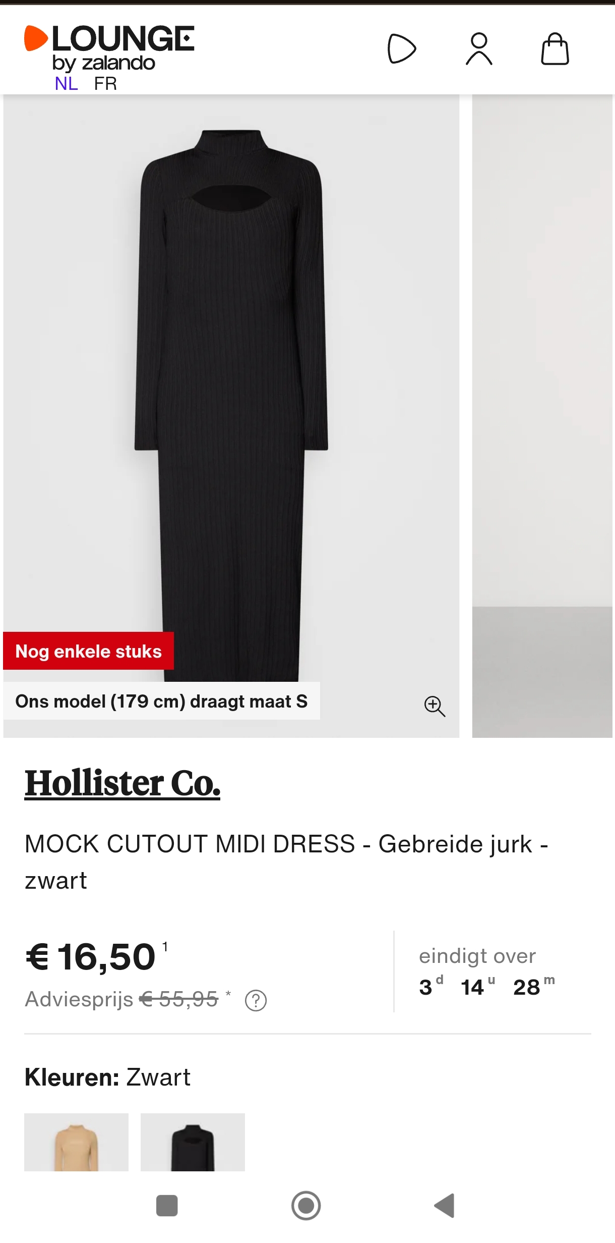 Hollister jurk voor 16,50€