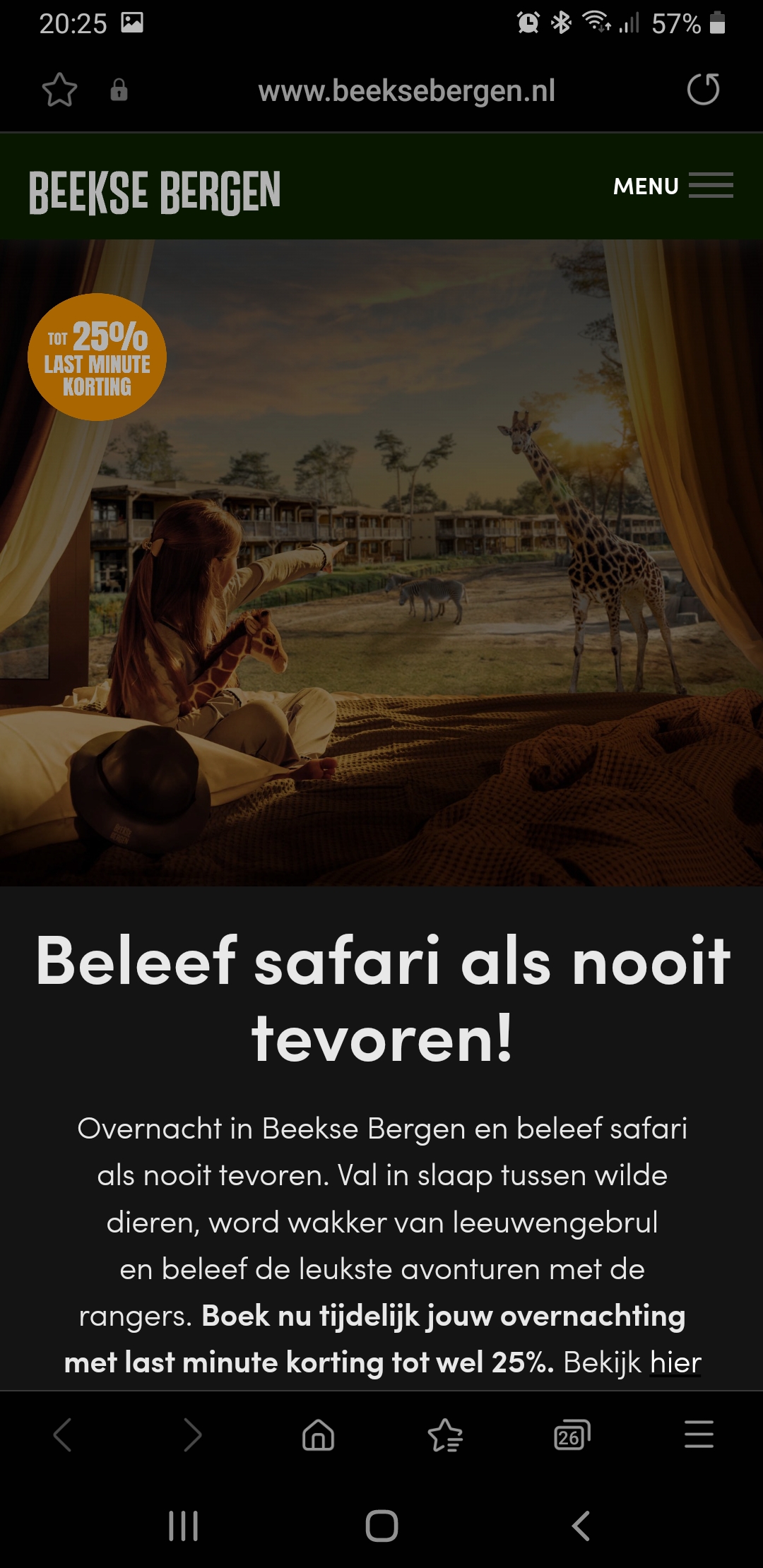 Beekse bergen 25%