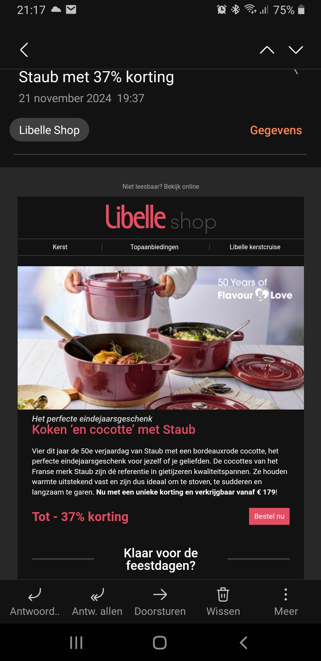 Gietijzeren pannen van Staub libelle shop