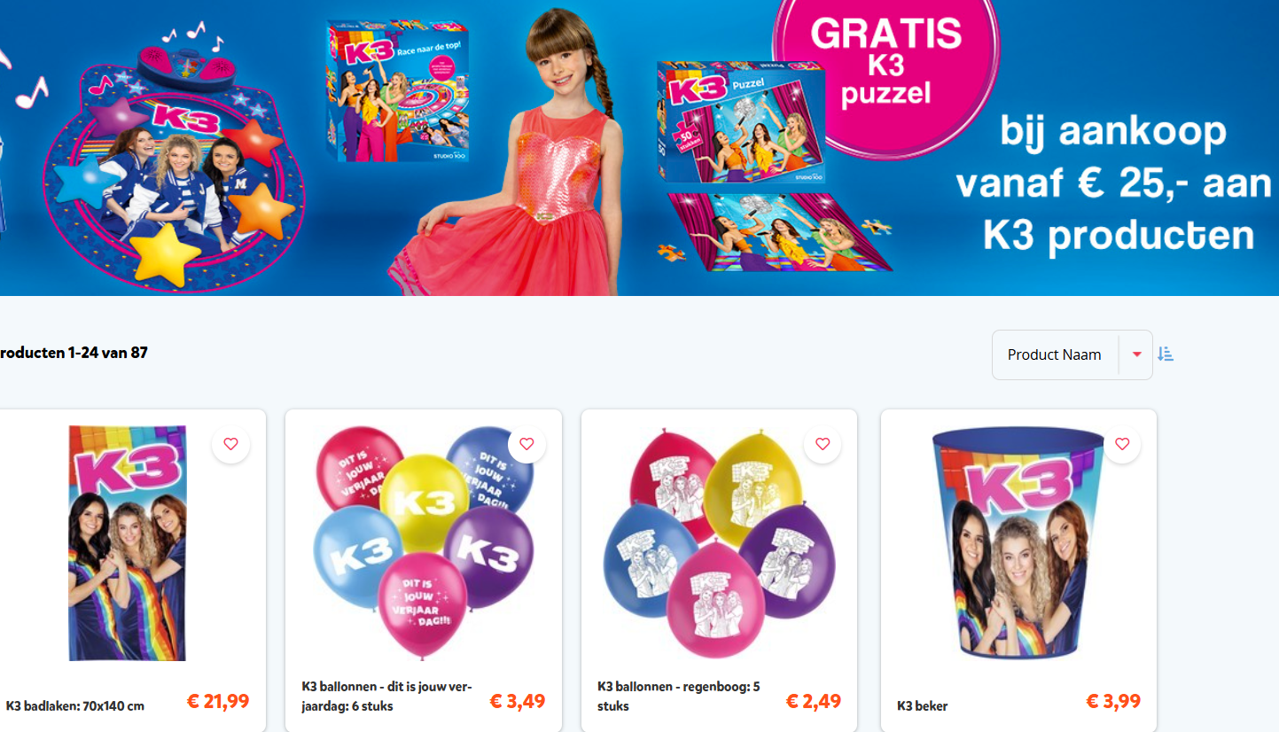 Gratis K3 Puzzel 🌈