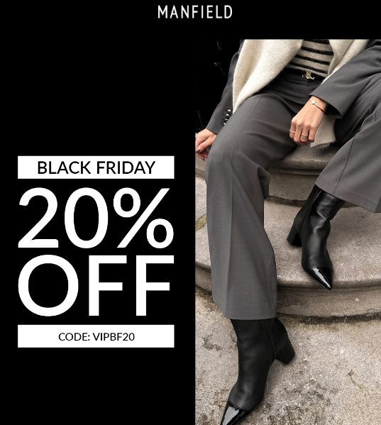 20% korting bij manfield