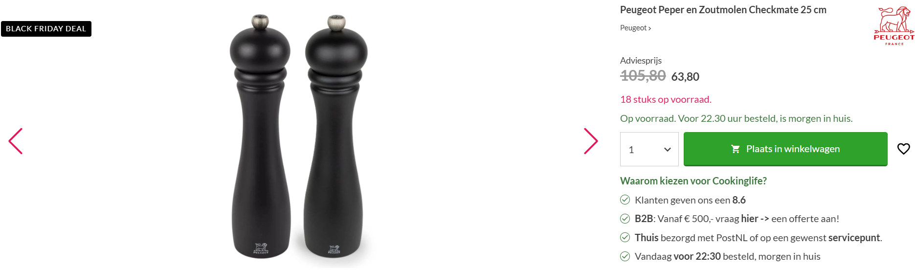 Black Friday koopjes bij CookingLife ✨