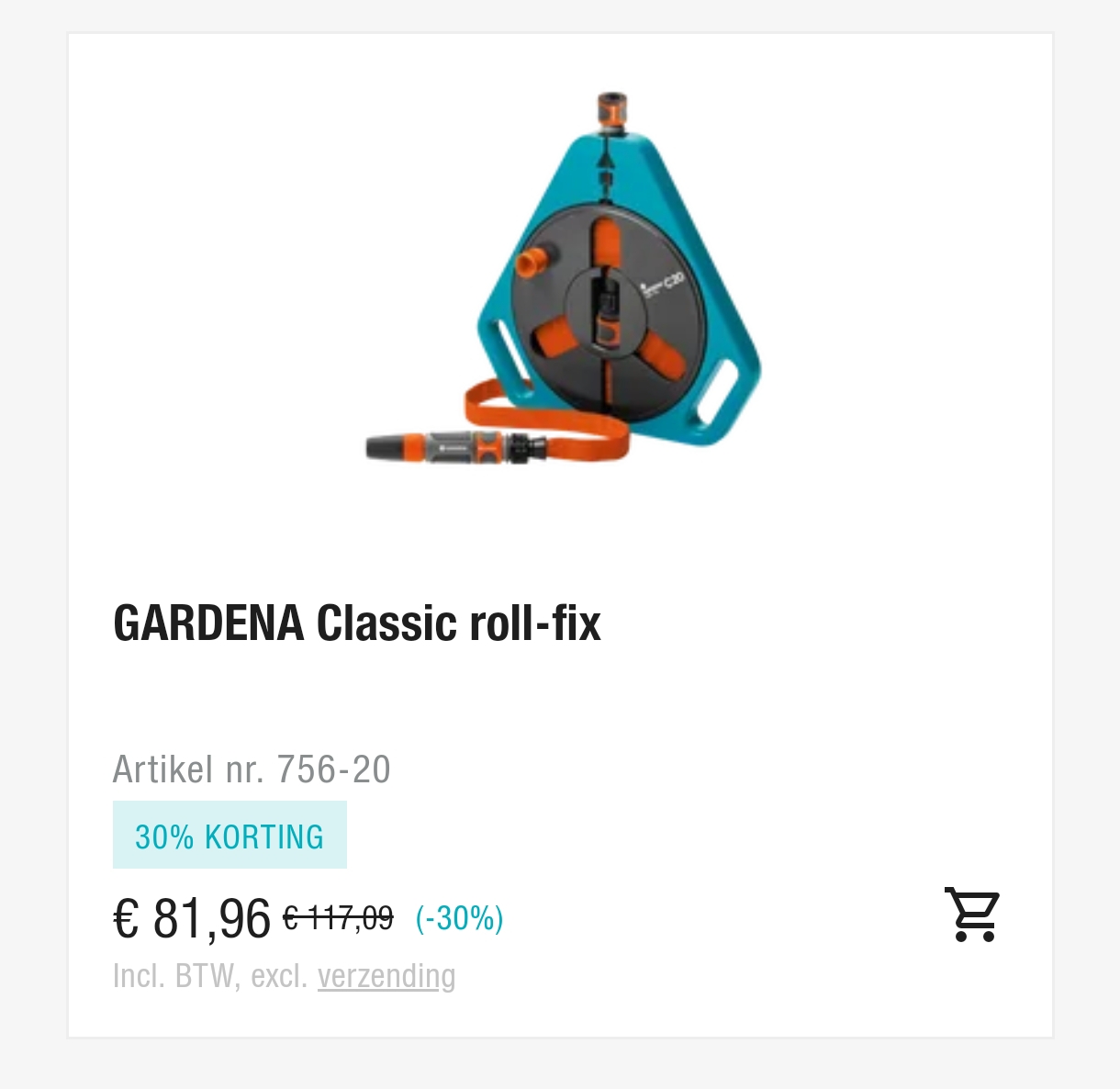 Gardena artikelen tot 30% korting