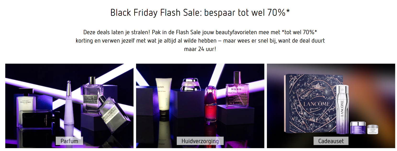 Black Friday Flash Sale 🖤 Parfumdreams