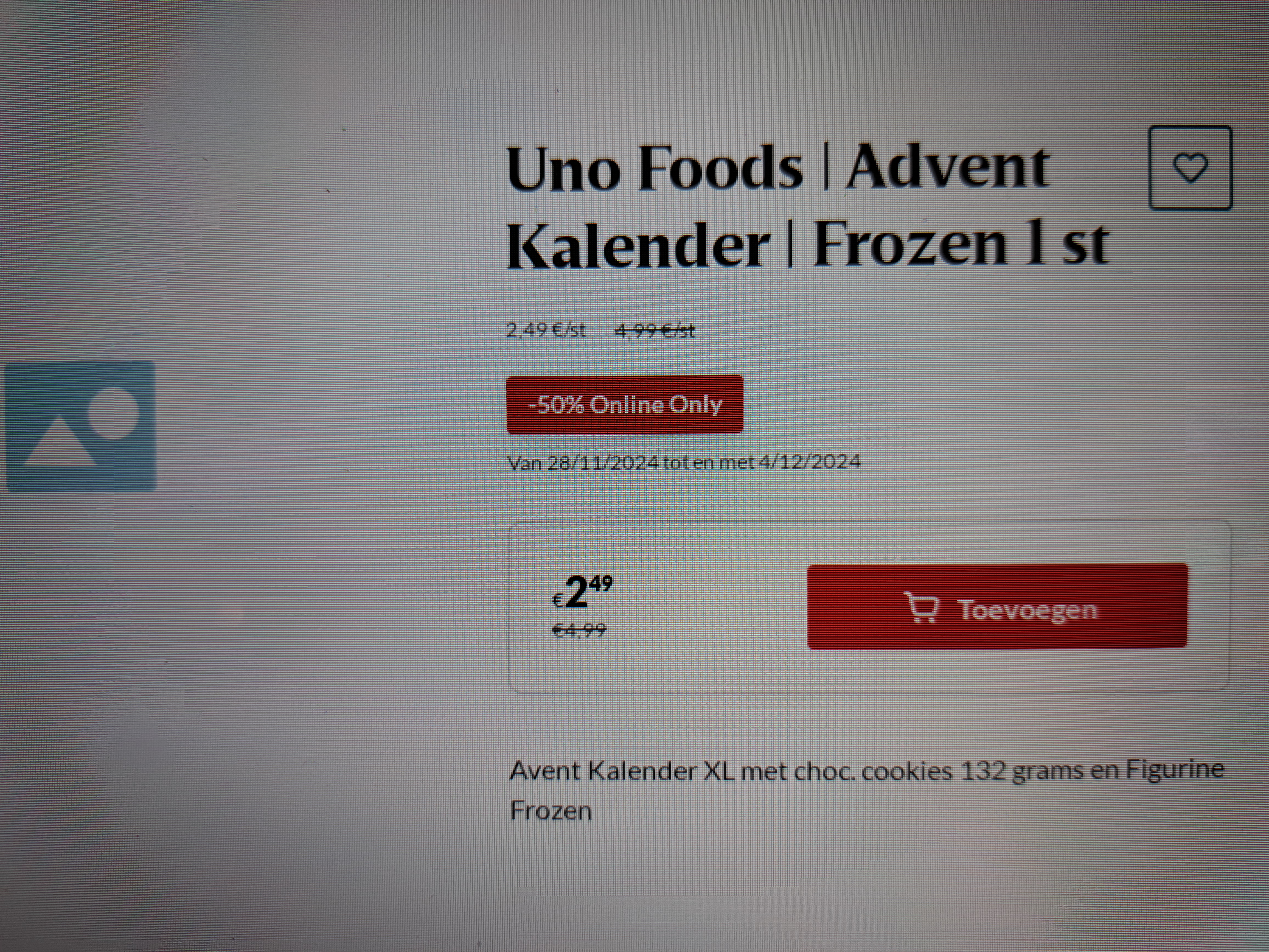 Delhaize online only